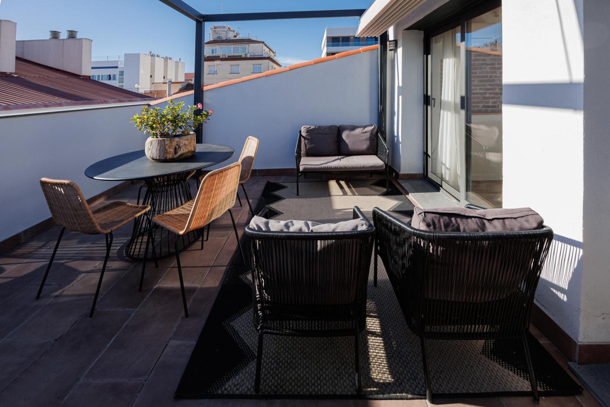 Atico Duplex Playa Area Barcelona Con Spa Exterior Montgat Εξωτερικό φωτογραφία